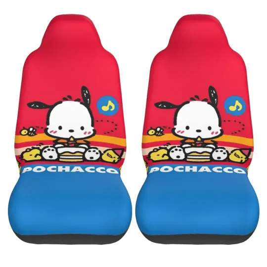 Pochacco Sanrio Car Seat Covers