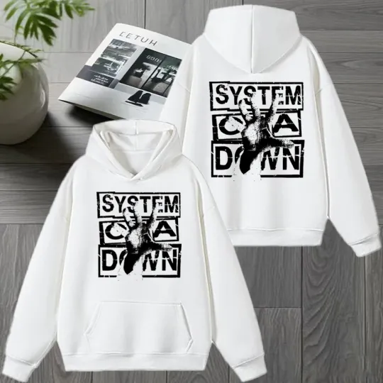 Rock band SYSTEM OF DOWN Double Sided printed Winter Hoodie 2026