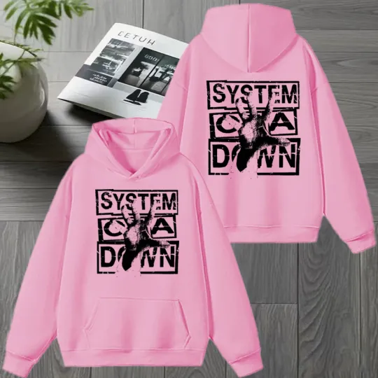 Rock band SYSTEM OF DOWN Double Sided printed Winter Hoodie 2026