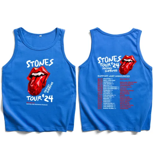 Rolling-Stones World Tour 2024 Tank Tops