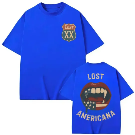 Rapper MGK Lost Americana Tour 2026 T-shirt