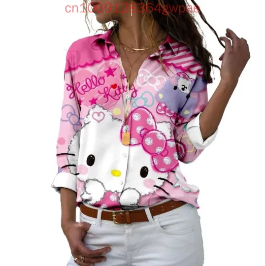 Hello Kitty Women's Blouses Shirt