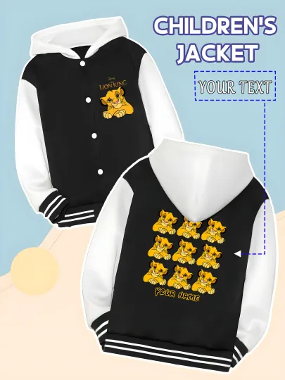 Disney's Lion King Simba boys' baseball jacket