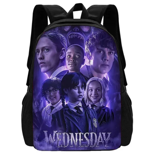 Child School Wednesday Addams Backpack