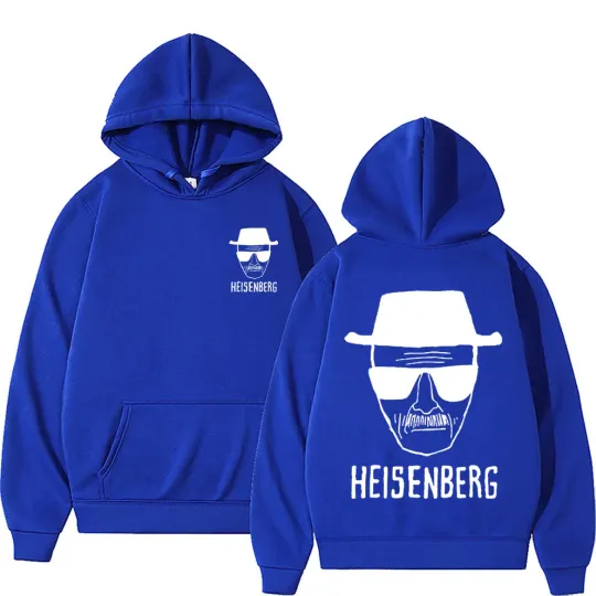Breaking Bad Walter White Heisenberg Double Sided Printed Hoodie
