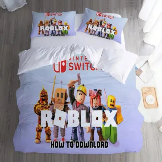 Roblox Game Themed Bedding Set