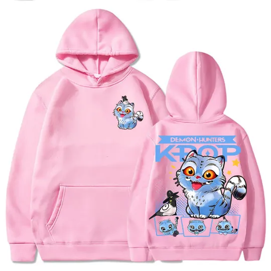 KPop Demon Hunters Huntrix Tiger Cat Hoodie