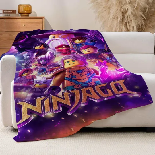Cartoon cool N-ninjago L-LegoS Blanket