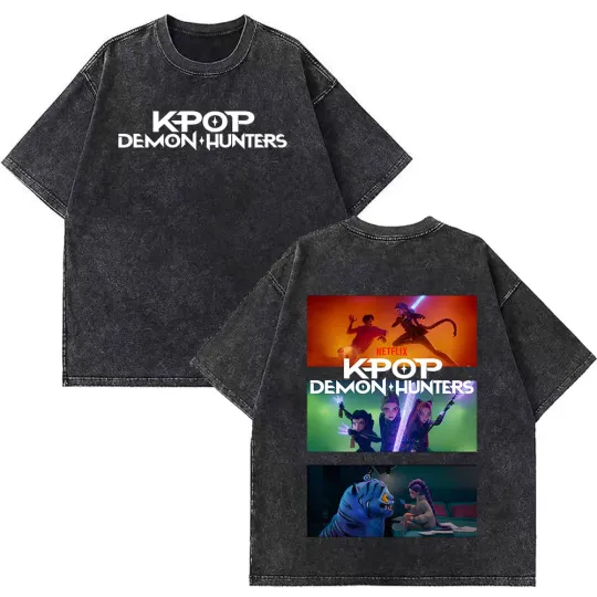 Kpop Demon Hunters Saja Boys Movie Fan T Shirt