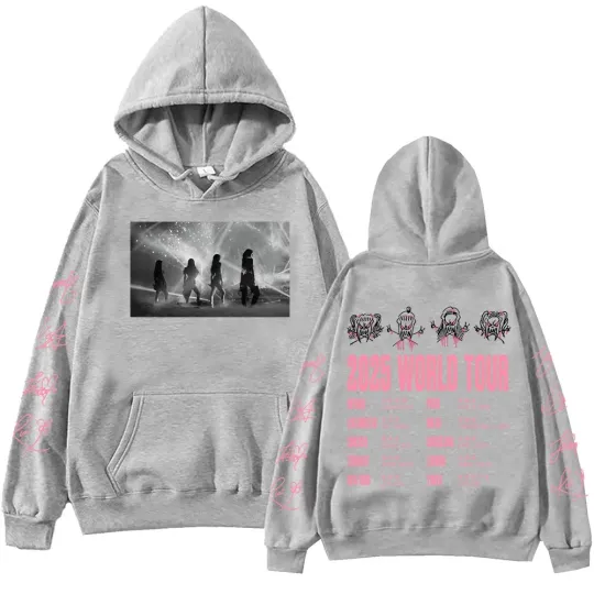 Pink Tour 2025 Hoodie Man Woman Harajuku Pullover Tops World Tour Sweatshirt Fans Gift Hip Pop Clothing
