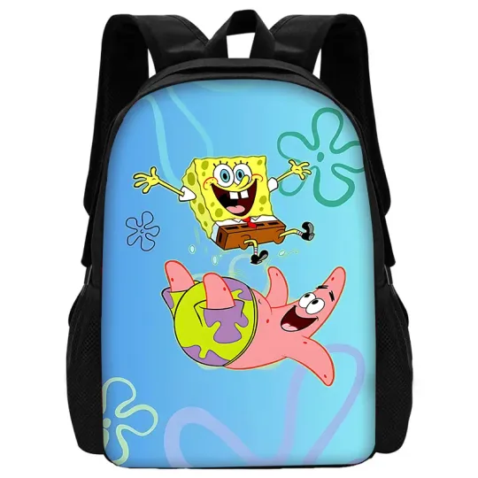 Child School Cartoon SpongeBob Backpack
