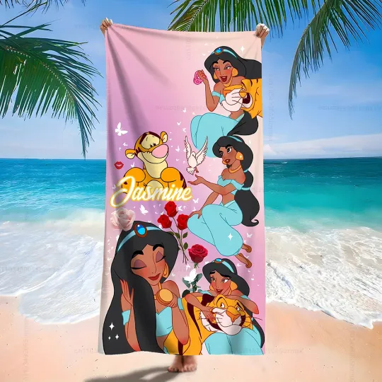 Discover Disney Princess Beach Towels