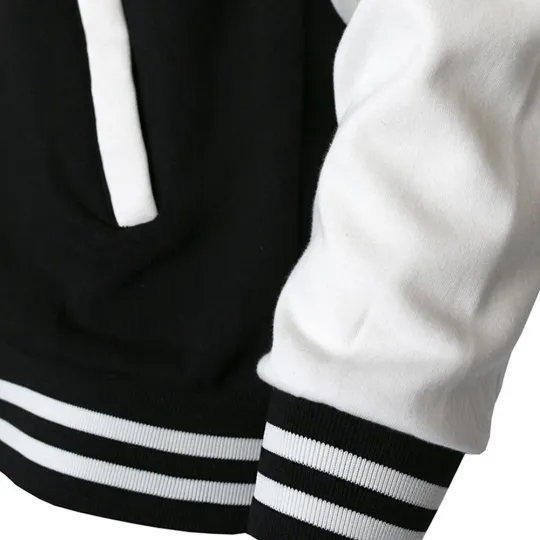 Kanye West Jacket For Men Hip Hop Street Baseball Uniform, Lucky Me I See Ghosts Fashion Print y2k Coat Warm Oversized Jackets