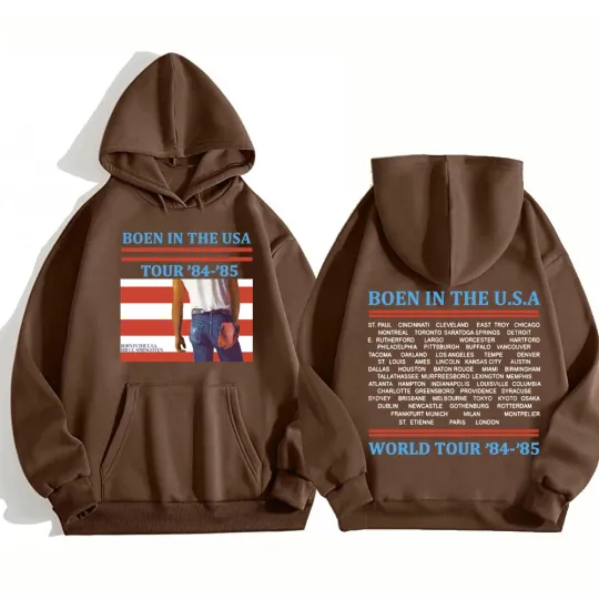 Born in The Usa Bruce Springsteen E Street Band Merch Hoodies