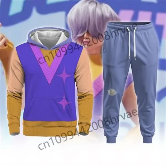 Derpy Tiger Hooded Joggers