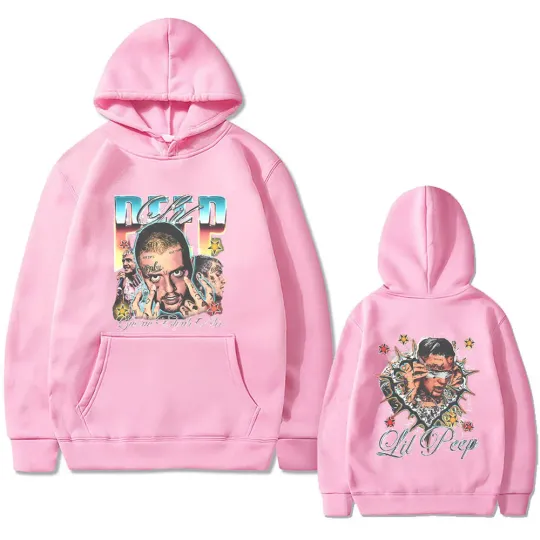 Rapper Lil Peep Cry Baby Double Sided Print Hoodie