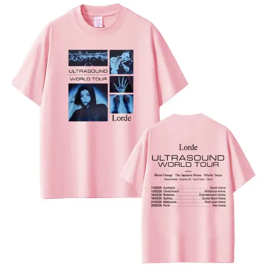 Lorde Ultrasound World Tour 2026 Merch T-Shirt