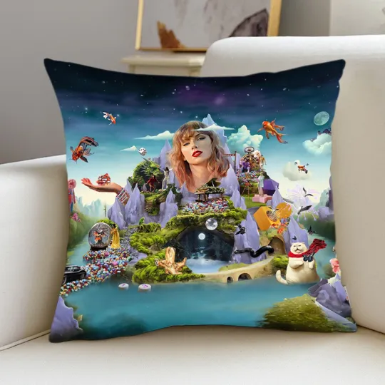 Discover Taylor Throw pillows, Gifts for Fan, Home Decor