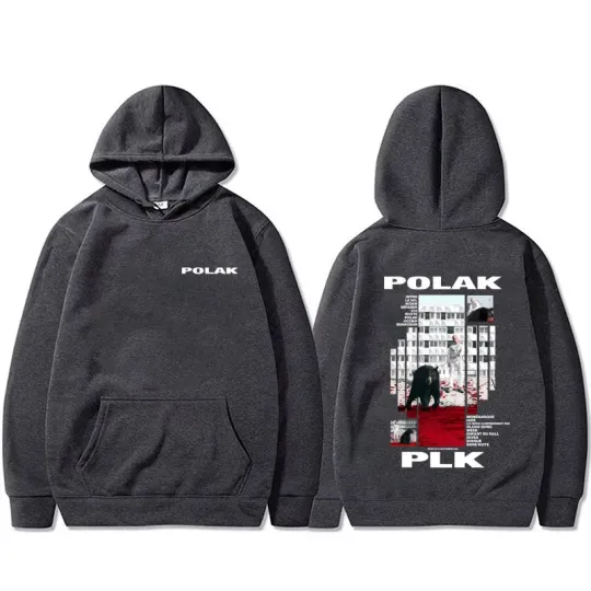 Rapper Plk Polak Graphic Hoodie M