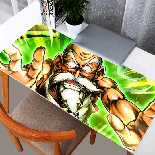 DBZ Dragon Ball Master Roshi Mouse Pad Game Rubber Mini Pc Keyboard Laptop Computer Speed Desk Mat Gaming Acessories Mousepad