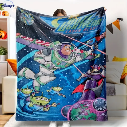 Buzz Lightyear Laser Blast Blanket