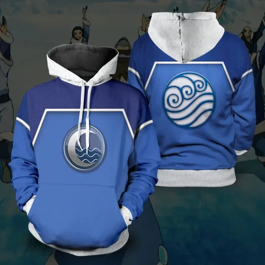 Anime Avatar The Last Airbender Cosplay Hoodies 3D Printed Sweatshirt Men Women Long Sleeve Tracksuit Pullover Harajuku Y2k Coat