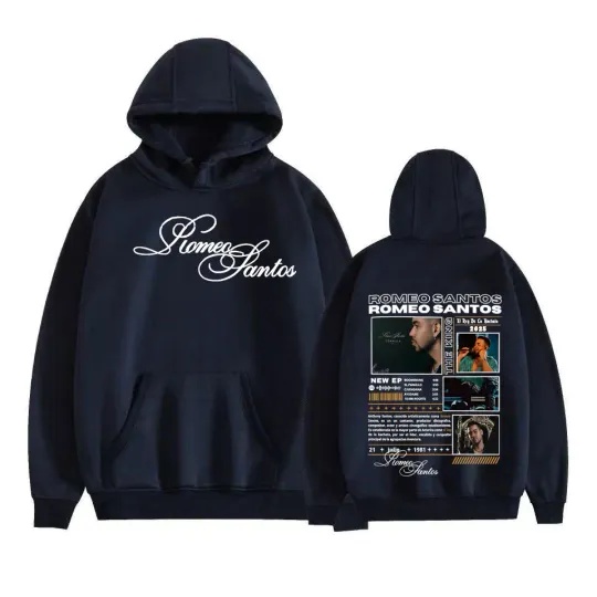 Rapper Romeo Santos The King Tormula Tour 2025 Hoodie