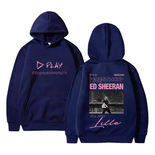 Ed Shee Play World Tour 2026 Merch Hoodie