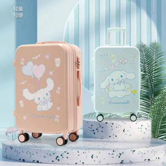 Cinnamoroll Suitcase | Cartoon Luggage | Gift For Kids