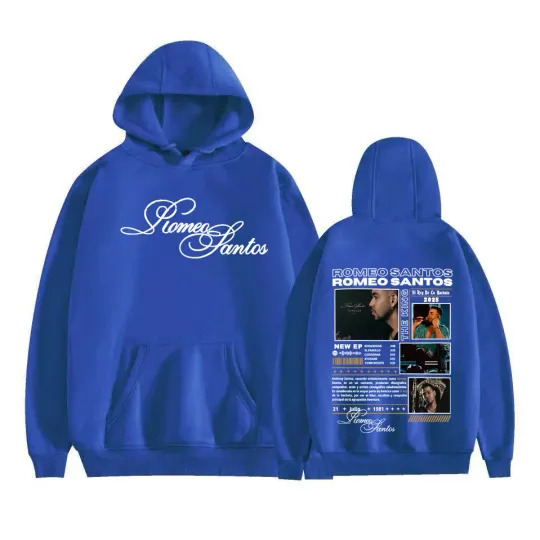 Rapper Romeo Santos The King Tormula Tour 2025 Hoodie