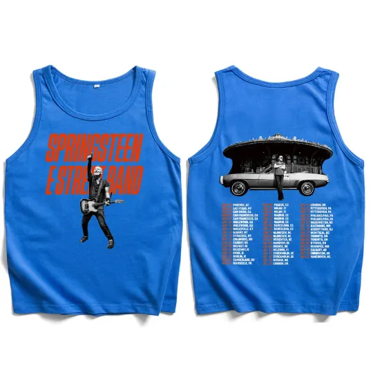 Bruce Springsteen and E Street 2024 Tour Tank Tops