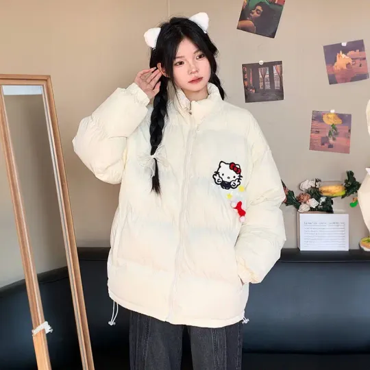 Sanrio Hello Kitty Autumn Winter Puffer Jacket
