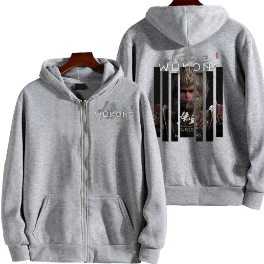 Black Myth: Wukong Men Zipper Hoodie