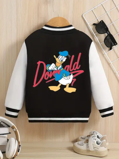 Disney Mickey Mouse Boys Baseball Jacket