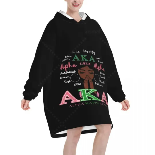 AKA Wearable Blanket Hoodie