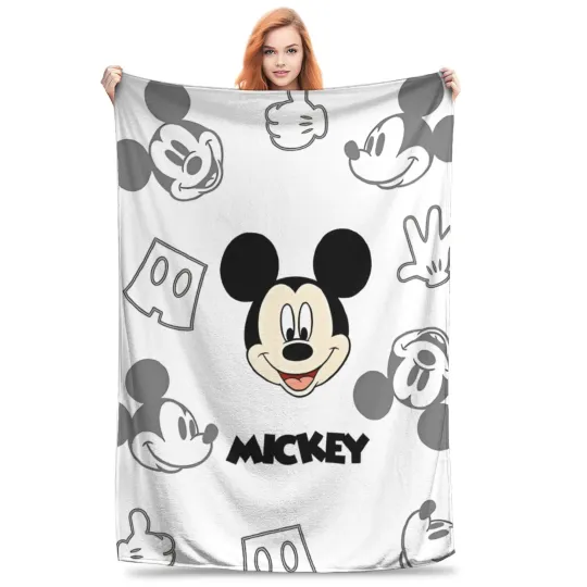 minnie mouse daisy Blanket Multiple Sizes Super Soft and Warm  Throw Blankets for Couch Sofa and Bed