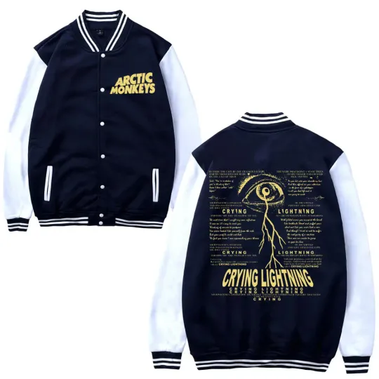 Rock Band Arctic Monkeys Music Album Baseball Jacket