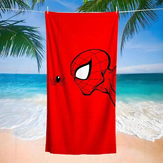 Spider-Man Themed Beach Towels