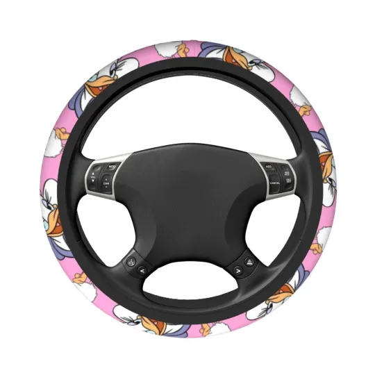 Car Steering Wheel Covers Daisy Duck Elastic Mickey