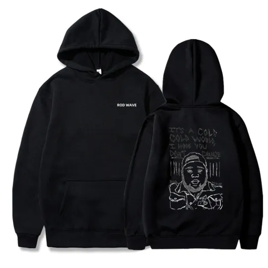Rod Wave Rod Wave Pullover 90s Hoodie