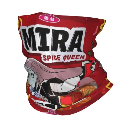 Mira Spice Queen Ramyeon Ramen Face Mask Scarf