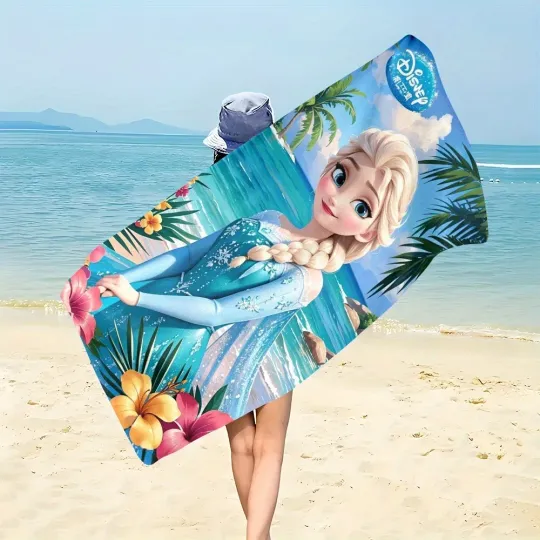 Disney Elsa Beach Towel