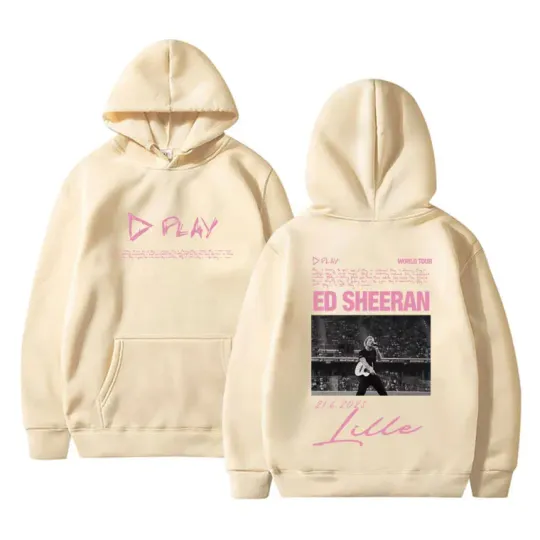 Ed Shee Play World Tour 2026 Merch Hoodie