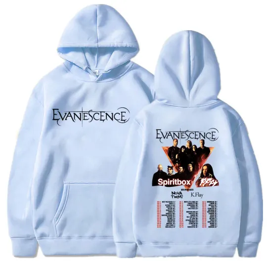 Rock Band EVANESCENCE Tour 2026 Hoodies