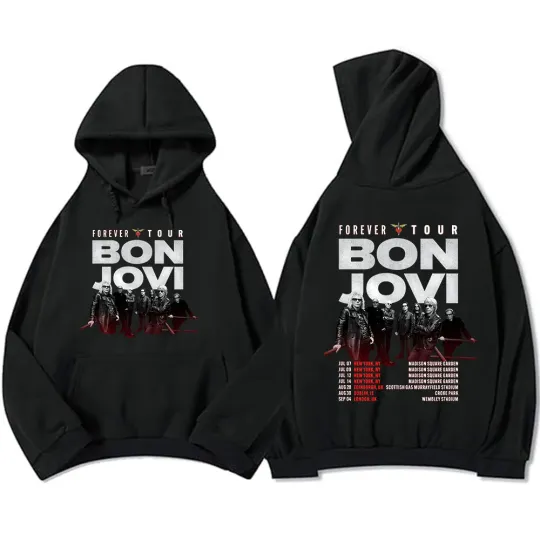 Bon Jovi Forever Tour 2026 Hoodie