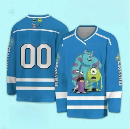 Discover Disney Monster Academy Men's Ice Hockey Jersey