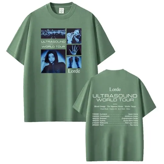Lorde Ultrasound World Tour 2026 Merch T-Shirt