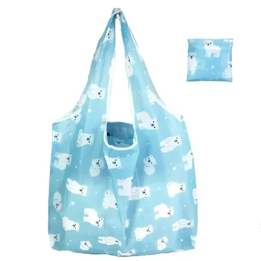 Polar Bear Shopping Tote Bag
