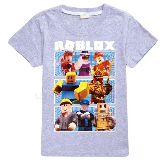 Summer ROBLOX Print Cartoon T Shirt