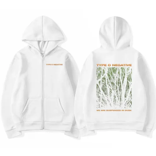 Type O Negative Suspended in Dusk Zip Up Hoodies